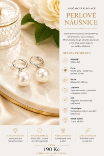NADČASOVÁ ELEGANCE – PERLOVÉ NÁUŠNICE