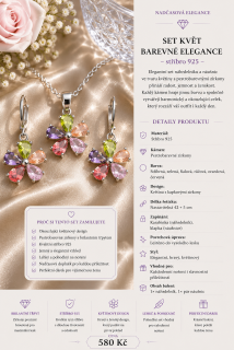 SET KVĚT BAREVNÉ ELEGANCE