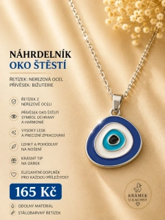 Náhrdelník Oko štěstí