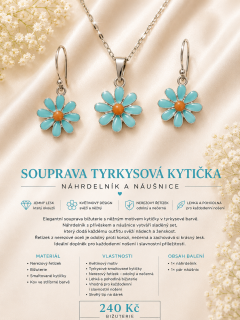 Tyrkysová květinka