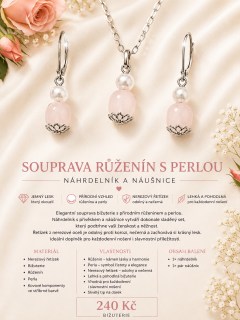 Jemná elegance s růženínovým odstínem